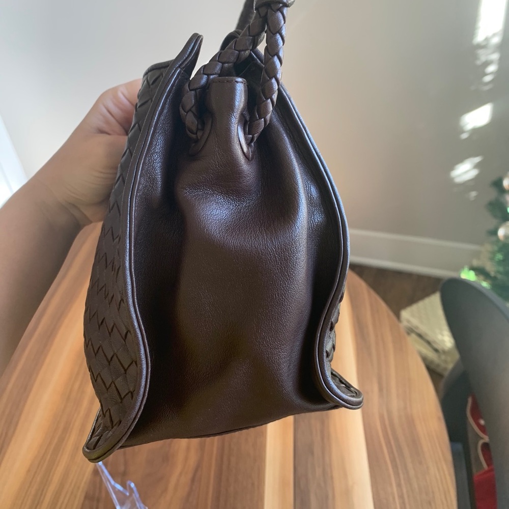 SOLD ✨Bottega Veneta Intrecciato Brown Bag - Picture 5 of 13